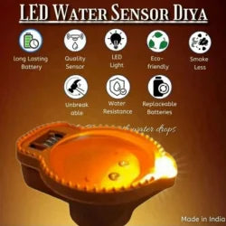 Water‑Sensor LED Diya Navratri & Diwali Special